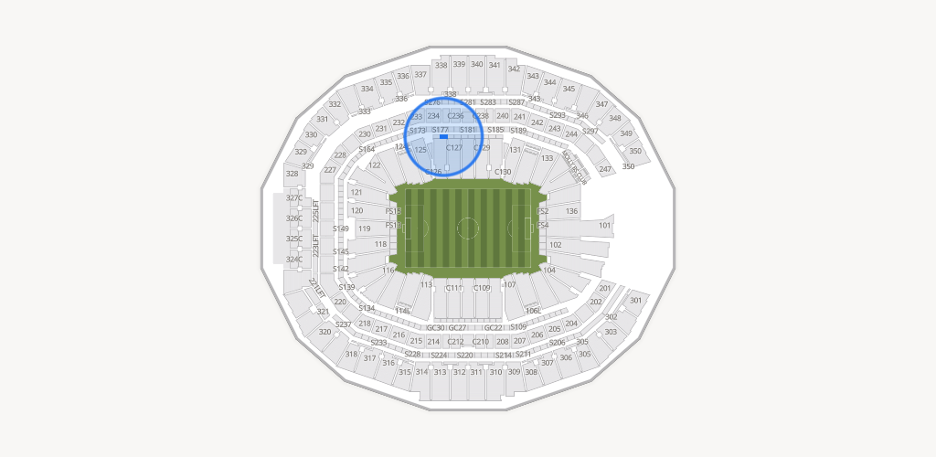 Mercedes-Benz Stadium Seating Chart