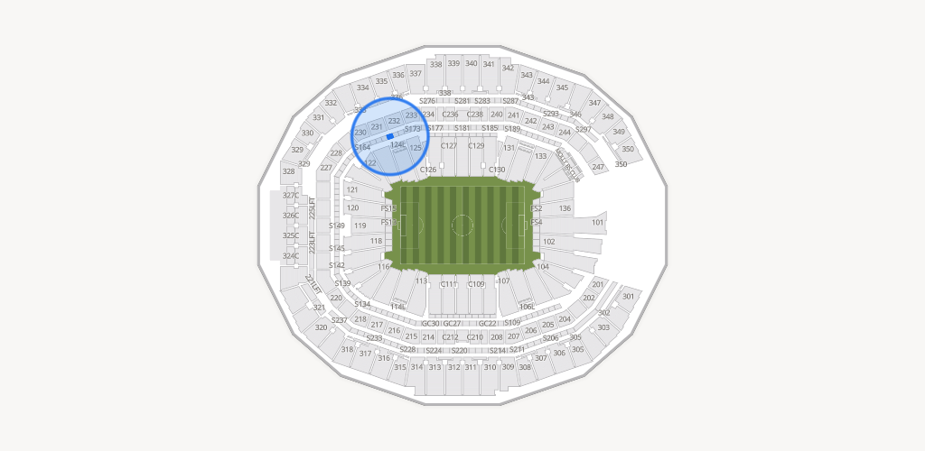 Mercedes-Benz Stadium Seating Chart