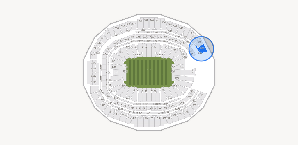 Mercedes-Benz Stadium Seating Chart