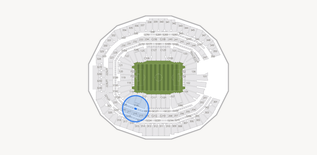 Mercedes-Benz Stadium Seating Chart