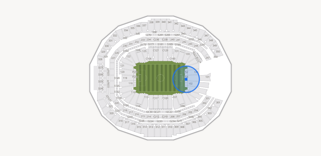 Mercedes-Benz Stadium Seating Chart