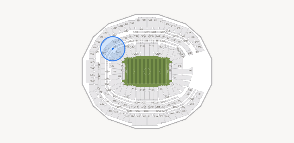 Mercedes-Benz Stadium Seating Chart