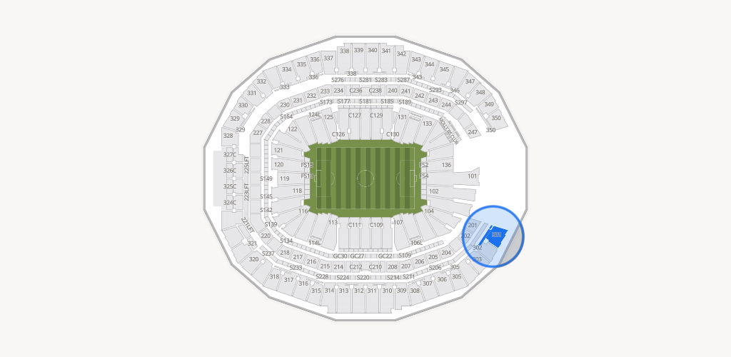 Mercedes-Benz Stadium Seating Chart