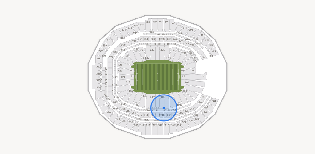 Mercedes-Benz Stadium Seating Chart