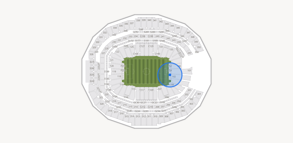 Mercedes-Benz Stadium Seating Chart