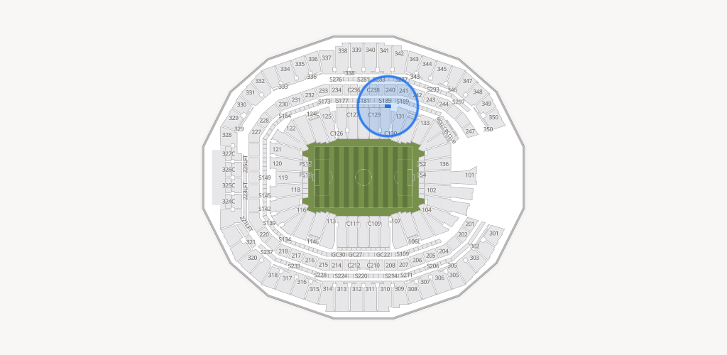 Mercedes-Benz Stadium Seating Chart