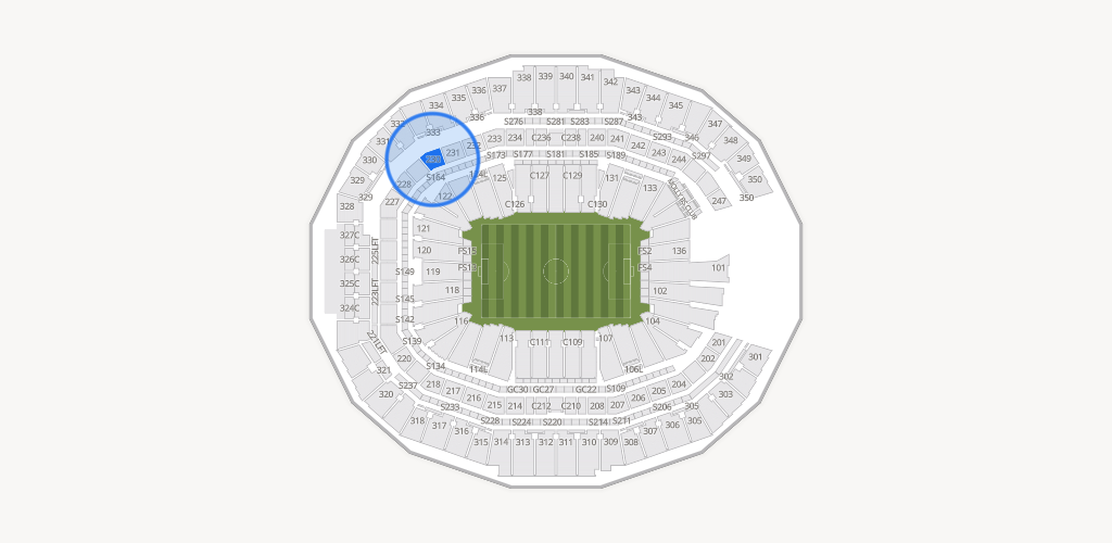 Mercedes-Benz Stadium Seating Chart