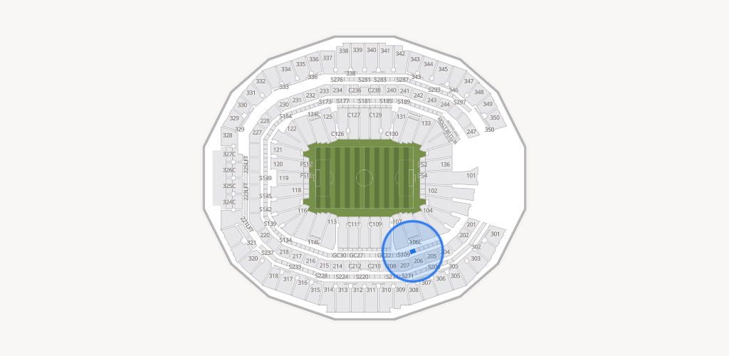Mercedes-Benz Stadium Seating Chart
