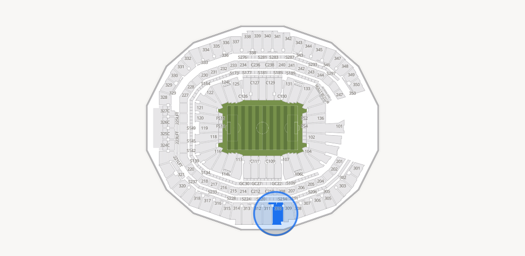 Mercedes-Benz Stadium Seating Chart