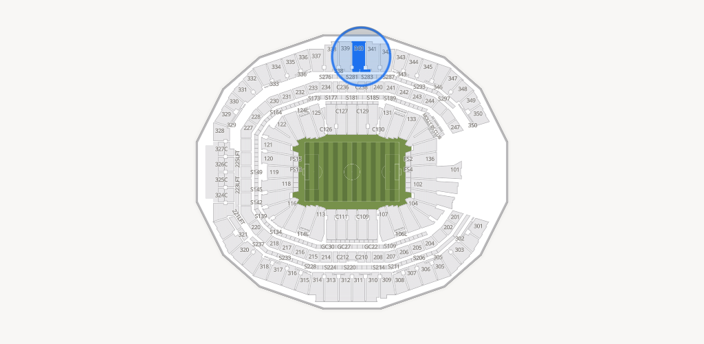 Mercedes-Benz Stadium Seating Chart