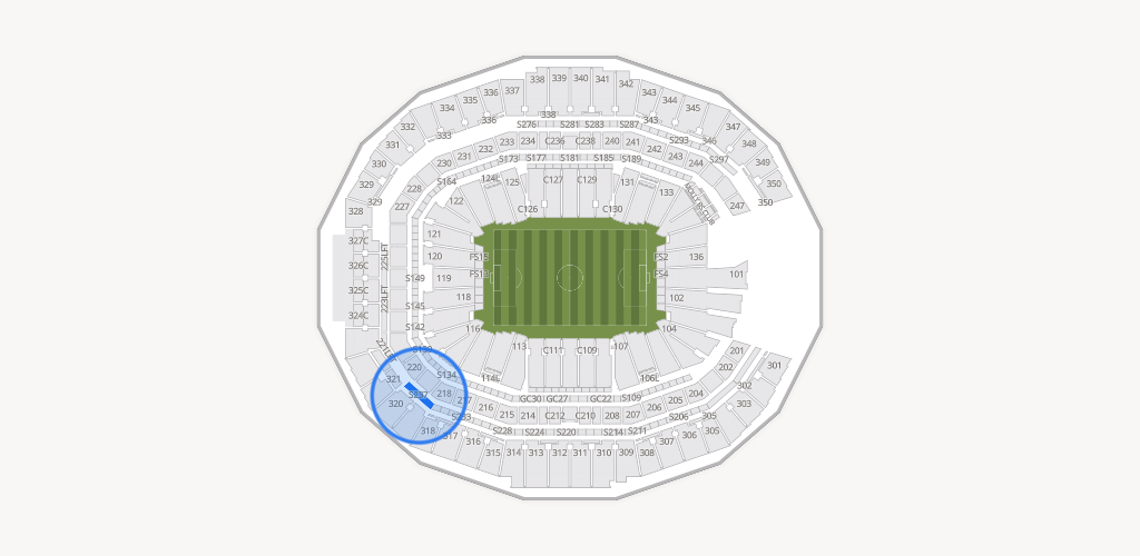 Mercedes-Benz Stadium Seating Chart