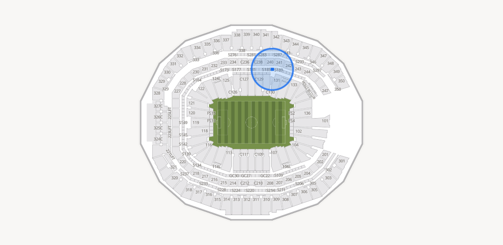 Mercedes-Benz Stadium Seating Chart