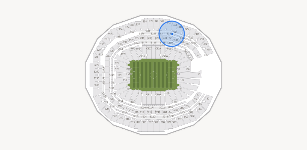 Mercedes-Benz Stadium Seating Chart