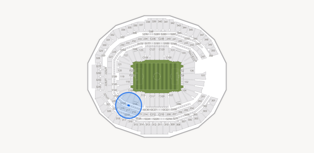 Mercedes-Benz Stadium Seating Chart
