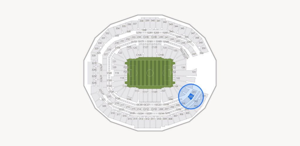 Mercedes-Benz Stadium Seating Chart
