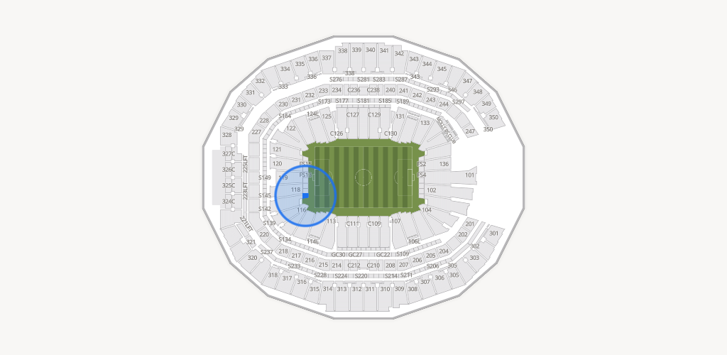 Mercedes-Benz Stadium Seating Chart