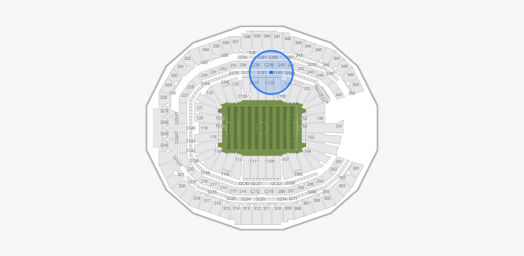 Mercedes-Benz Stadium Seating Chart