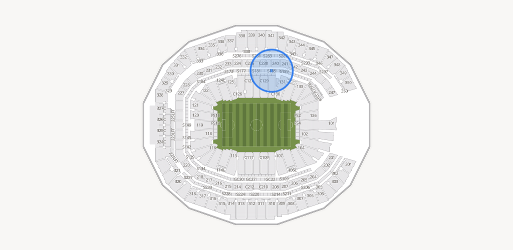 Mercedes-Benz Stadium Seating Chart
