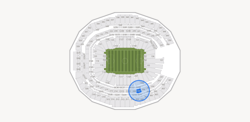 Mercedes-Benz Stadium Seating Chart