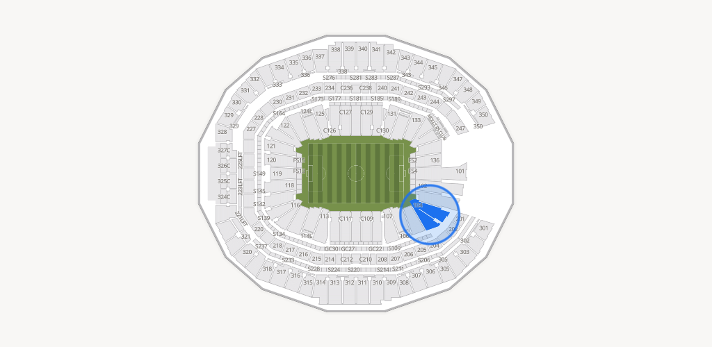 Mercedes-Benz Stadium Seating Chart