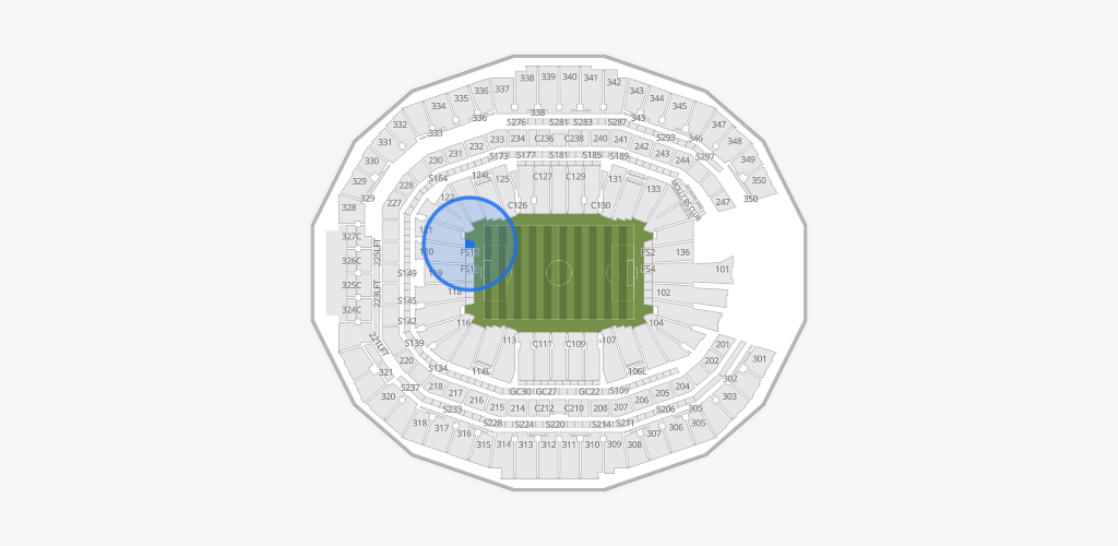 Mercedes-Benz Stadium Seating Chart