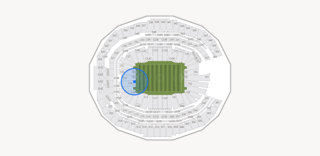 Mercedes-Benz Stadium Seating Chart