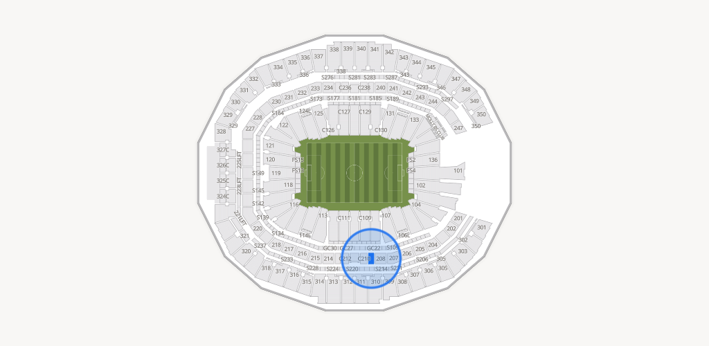 Mercedes-Benz Stadium Seating Chart
