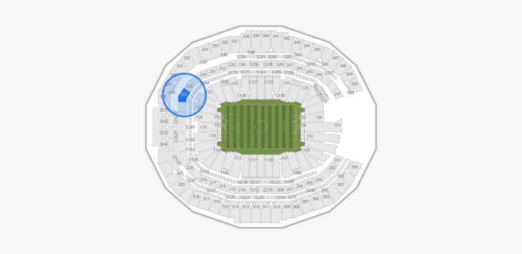 Mercedes-Benz Stadium Seating Chart