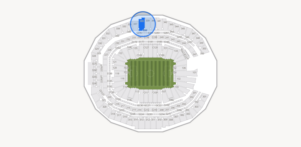 Mercedes-Benz Stadium Seating Chart