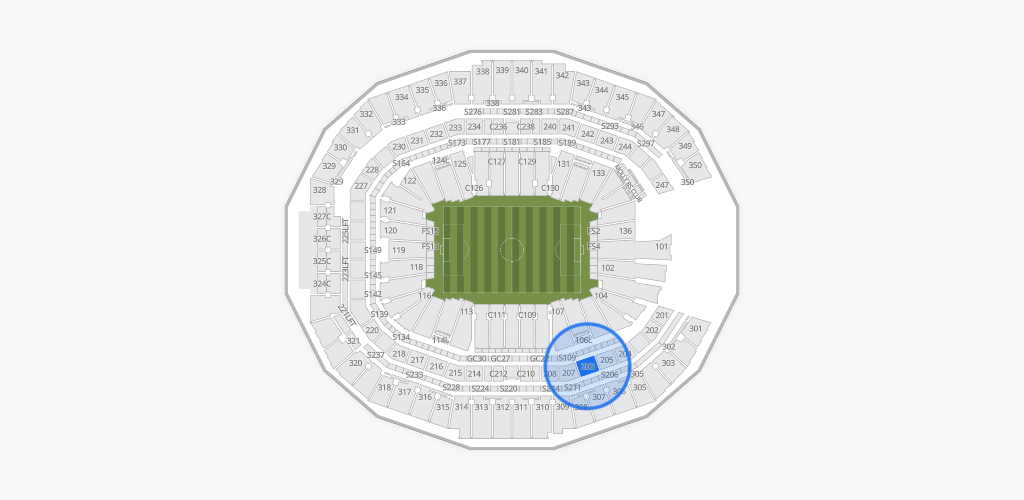 Mercedes-Benz Stadium Seating Chart