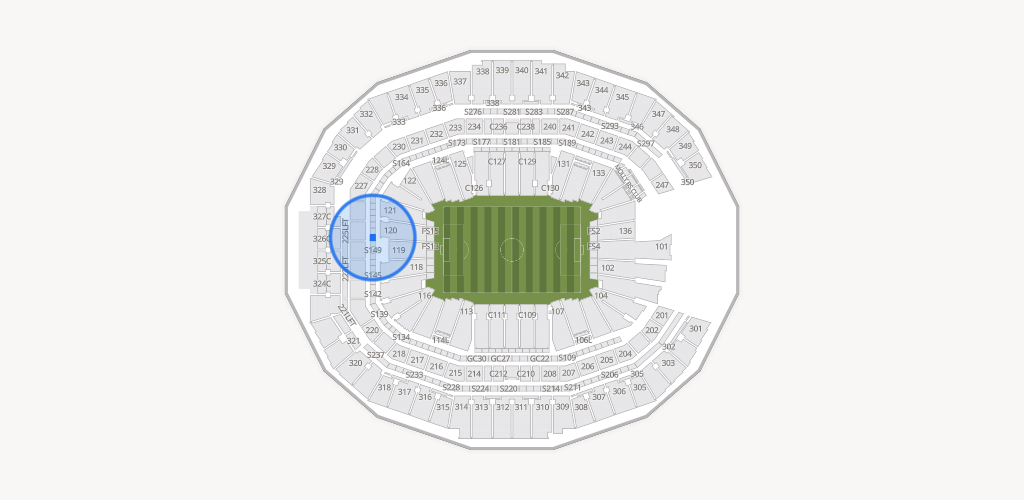 Mercedes-Benz Stadium Seating Chart