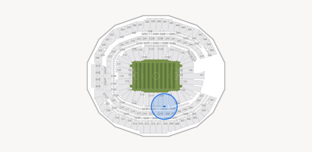 Mercedes-Benz Stadium Seating Chart