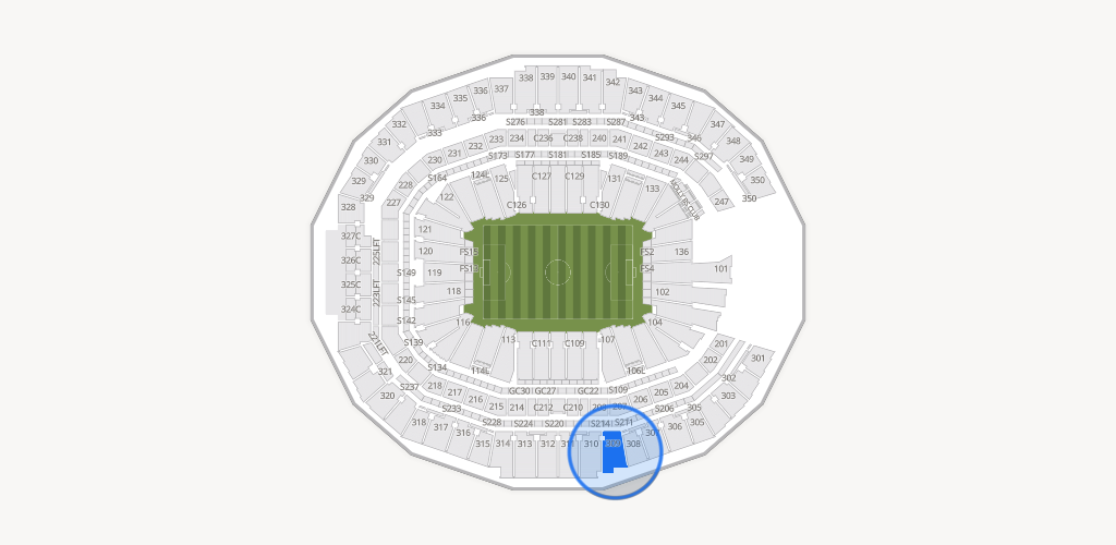 Mercedes-Benz Stadium Seating Chart