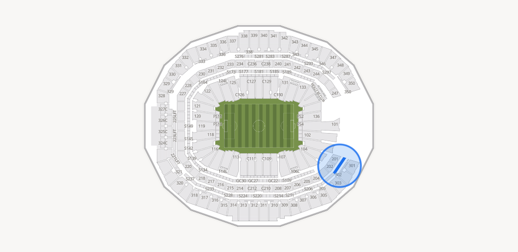 Mercedes-Benz Stadium Seating Chart