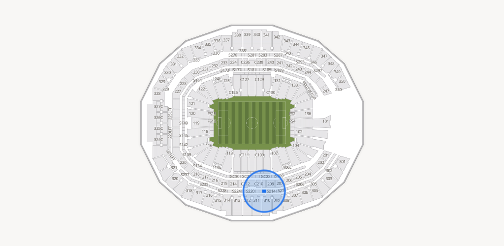 Mercedes-Benz Stadium Seating Chart