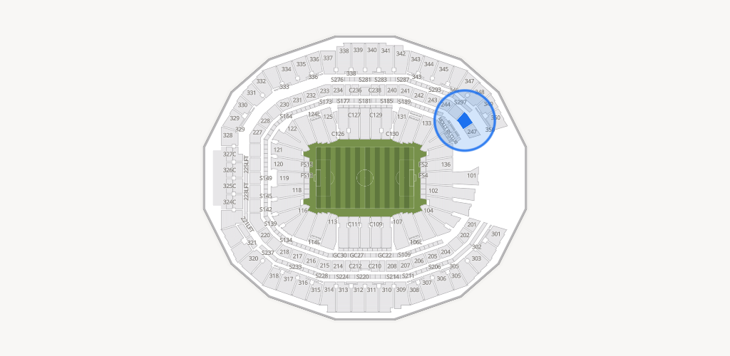 Mercedes-Benz Stadium Seating Chart