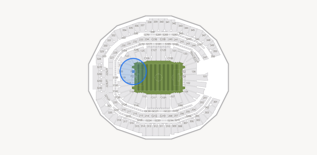 Mercedes-Benz Stadium Seating Chart
