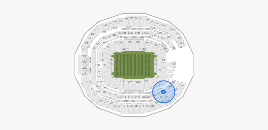 Mercedes-Benz Stadium Seating Chart