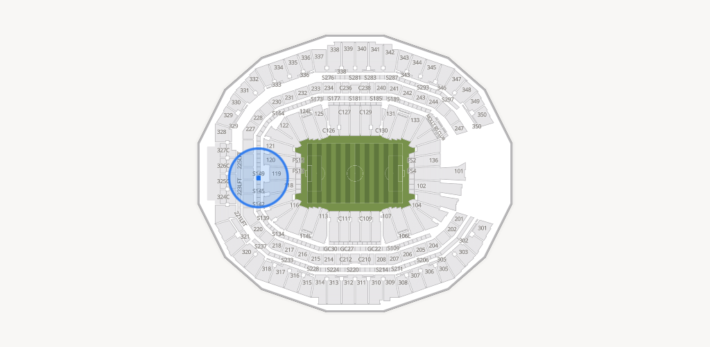Mercedes-Benz Stadium Seating Chart