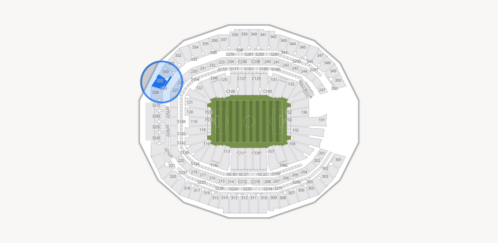Mercedes-Benz Stadium Seating Chart