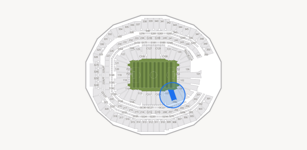 Mercedes-Benz Stadium Seating Chart