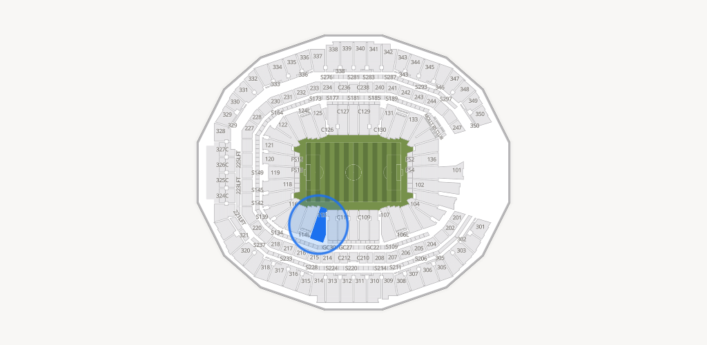Mercedes-Benz Stadium Seating Chart