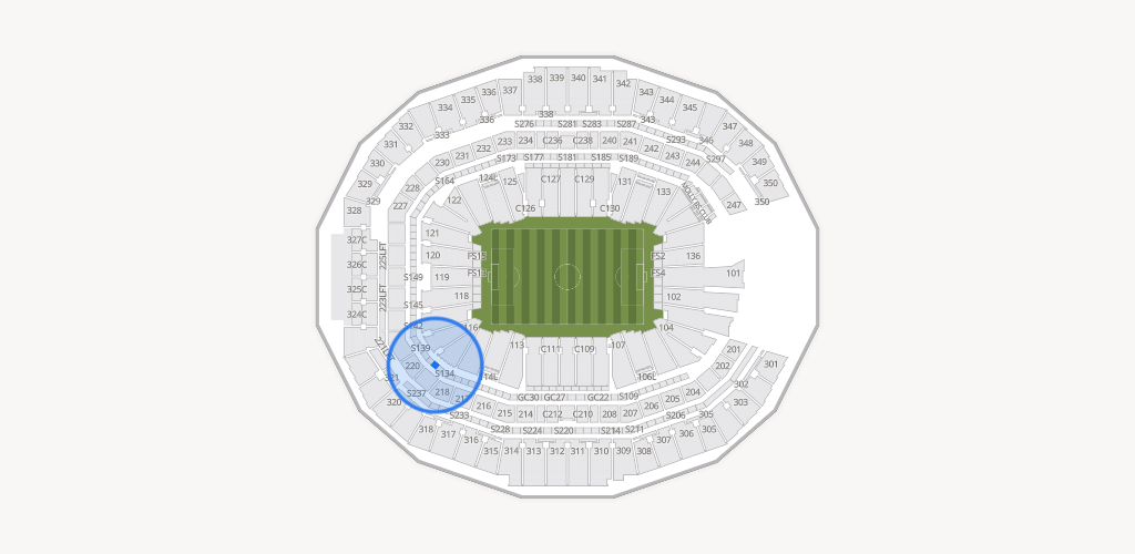 Mercedes-Benz Stadium Seating Chart