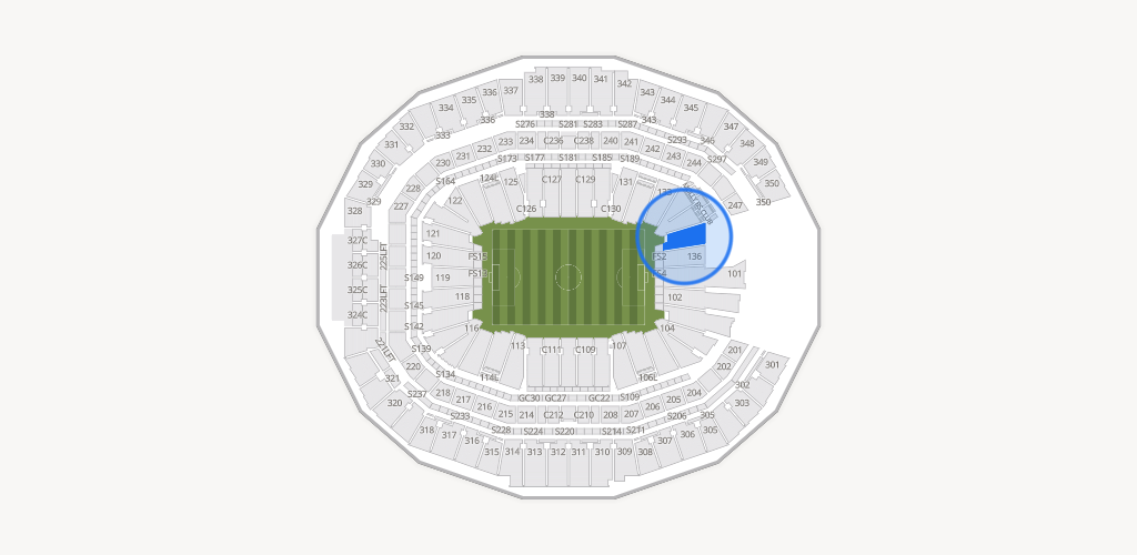 Mercedes-Benz Stadium Seating Chart
