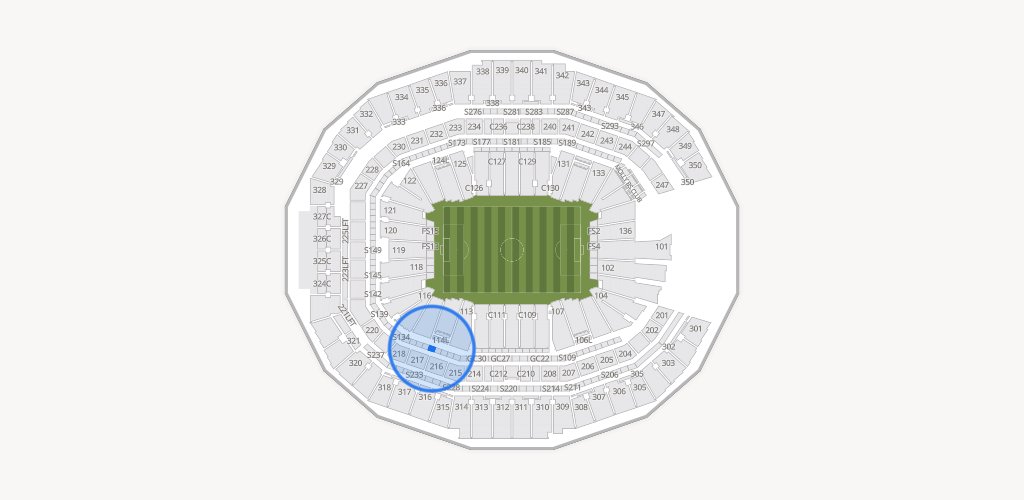 Mercedes-Benz Stadium Seating Chart