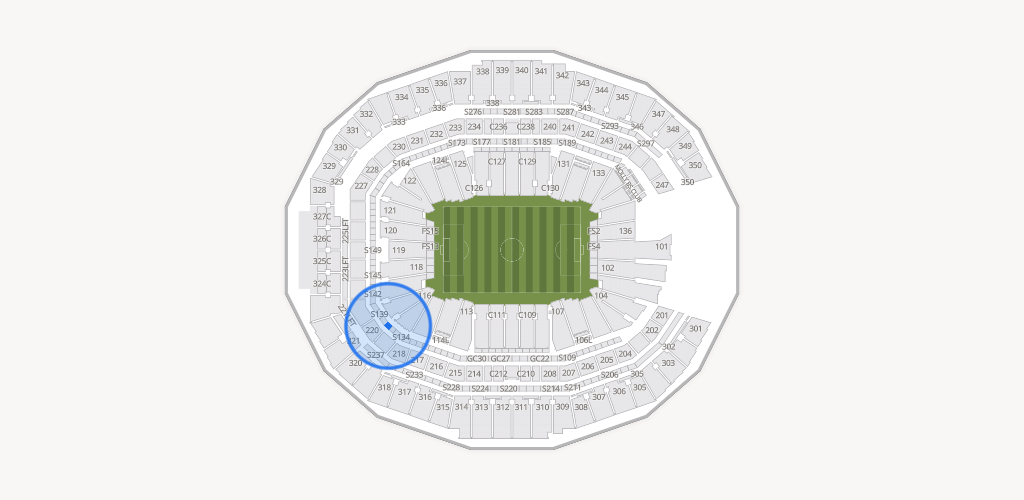 Mercedes-Benz Stadium Seating Chart