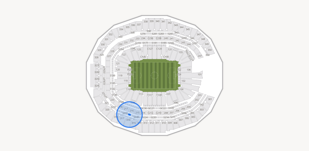 Mercedes-Benz Stadium Seating Chart