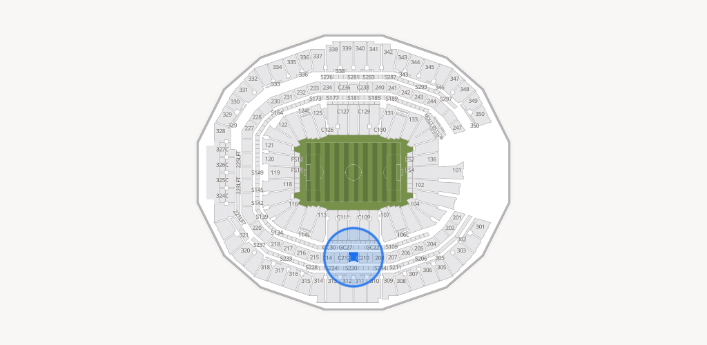 Mercedes-Benz Stadium Seating Chart