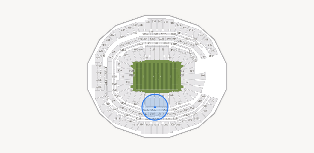 Mercedes-Benz Stadium Seating Chart