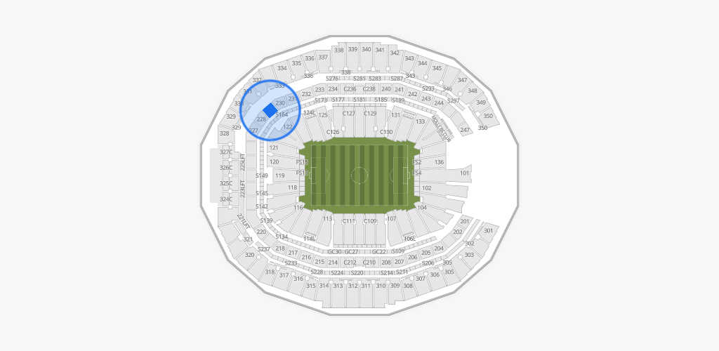 Mercedes-Benz Stadium Seating Chart
